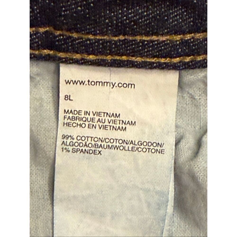 VINTAGE Tommy Hilfiger Women’s Straight Leg Dark Wash Jeans Size 8L (6513) - Picture 9 of 9